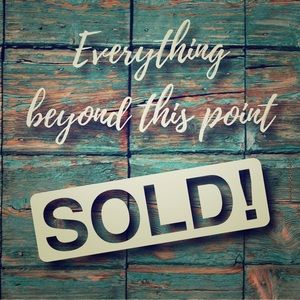 ❌SOLD SOLD SOLD❌